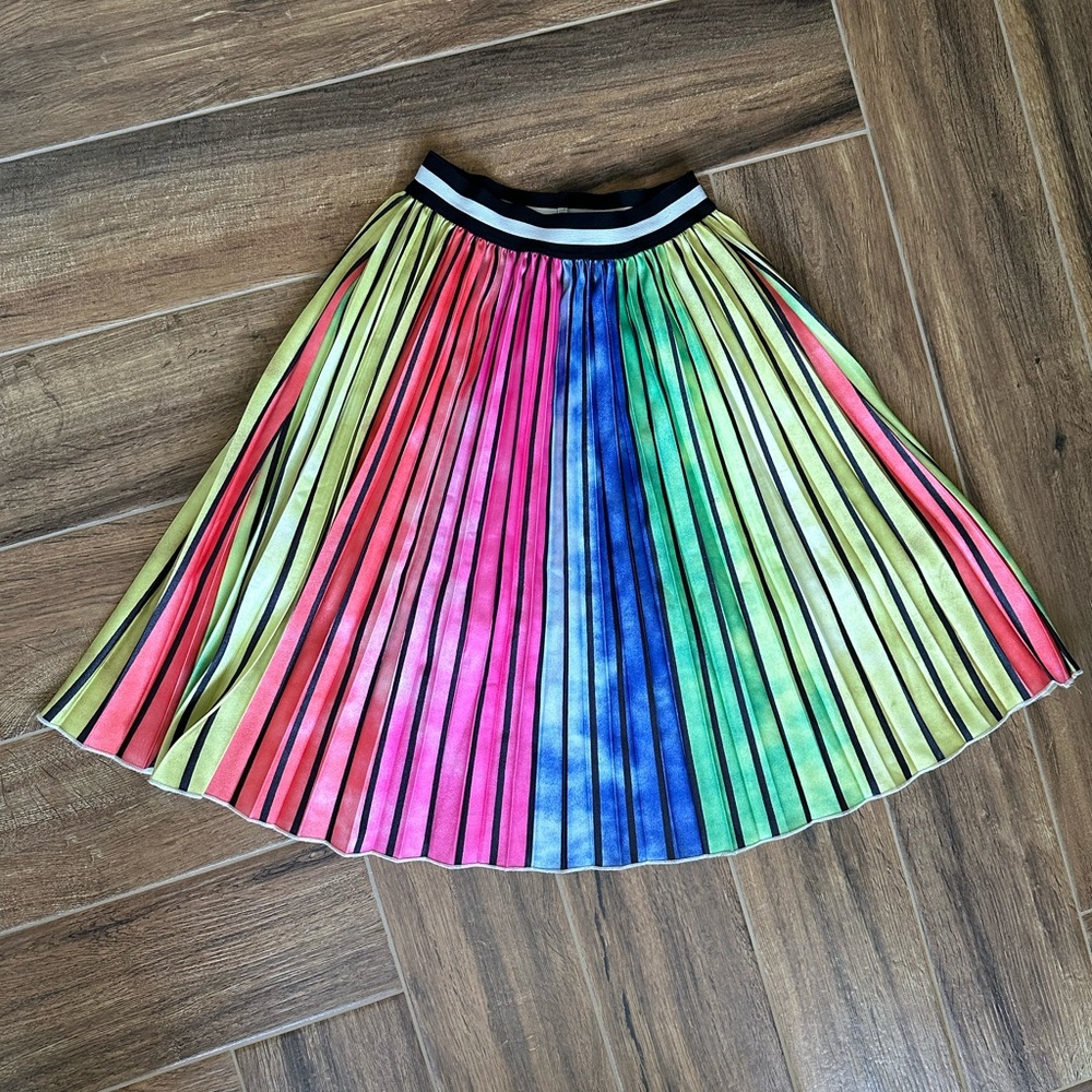 Girls Lola + The Boys rainbow Skirt size 8